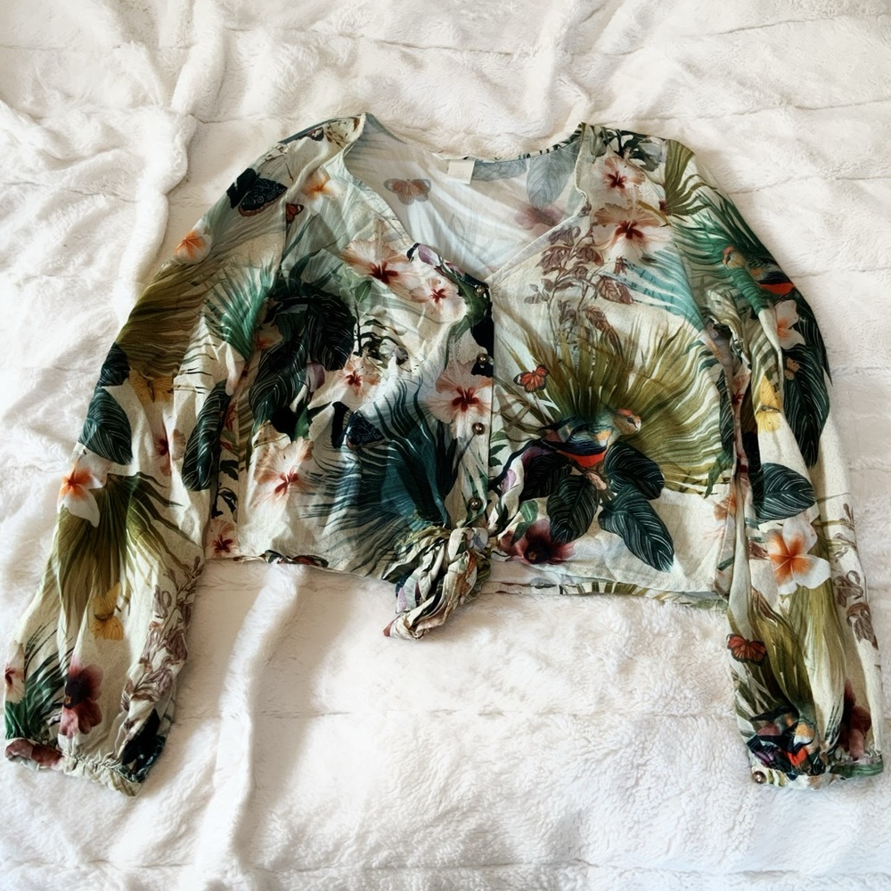Hawaiian crop top